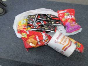 lot 486 image: 12 Packs Assorted Snacks...