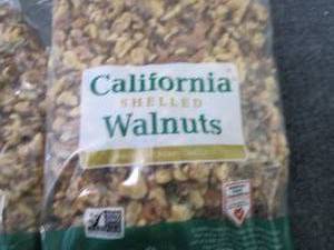 lot 508 image: 2- 16 oz Bags California Shelled Wa...
