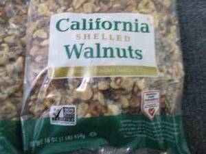 lot 510 image: 2- 16 oz Bags California Shelled Wa...
