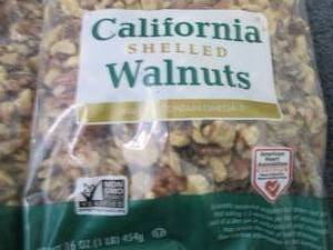 lot 517 image: 2- 16 oz Bags California Shelled Wa...