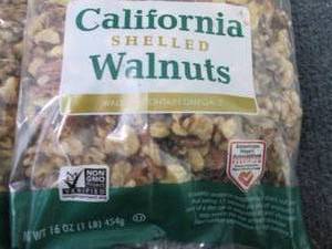 lot 518 image: 2- 16 oz Bags California Shelled Wa...