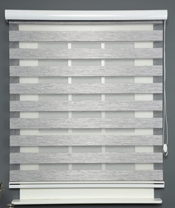 (2) ShadesU - Zebra Blinds Roller Blind Privacy Light Filtering Shades