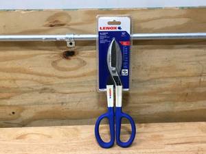 lot 34 image: LENOX 12 All Purpose Tin Snips LXHT73992H NEW