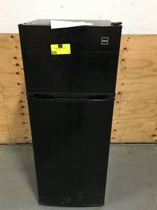 lot 4 image: RCA Refrigerator Model RFR741-Black