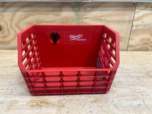 lot 57 image: MILWAUKEE PACKOUT Compact Wall Basket Tool Holder