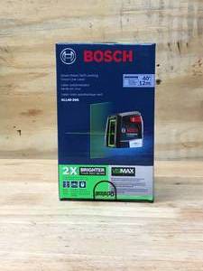 lot 83 image: Bosch VisiMax Green 40-ft Self-Leveling Indoor Cross-line Laser Level with Cross Beam 04012450