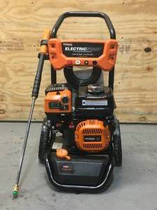 lot 137 image: Generac 3100PSI ELECTRIC START PRESSURE WASHER Model # 8894