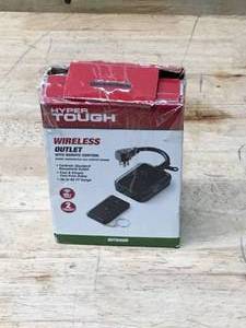 lot 143 image: Hyper Tough Wireless Indoor and Outdoor Remote Control Outlet