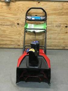 lot 182 image: 21 in. (53 cm) Power Clear e21 60V Snow Blower with 7.5Ah Battery and Charger Model # 39901