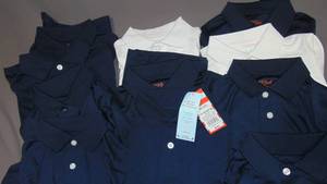 11 Pack XS Boys Short Sleeve Pique Uniform Polo Shirt - Cat & Jack