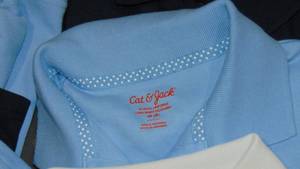 11 Pack M Girls Short Sleeve Interlock Uniform Polo Shirt - Cat & Jack