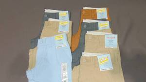 7  Pack XS Boys Flat Front At the Knee Woven Shorts - Cat & Jack
