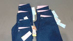 7 Pack Sizes 2T  4  7  And 12 Girls Uniform Chino Shorts - Cat & Jack