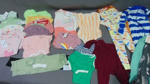 30 Pack Mixed Infant And Toddler Mixed Sizes 30 Total Pieces