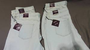 4 Pack Ava & Viv Womens High-Rise Midi Jean Shorts Sizes 20 And 22