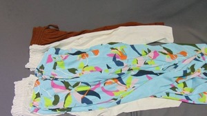 7 Pack A New Day Womens Size High-Rise Wide Leg Linen Pull-On Pants Mixed Sizes