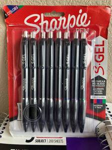 lot 136 image: Five Star Notebooks and Sharpie Pens