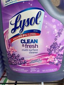 lot 123 image: Lysol Clean & Fresh