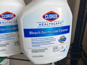 lot 121 image: Clorox Healthcare Germicidal Cleaner