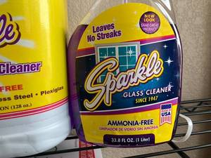 lot 91 image: Sparkle Glass Cleaner