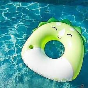 lot 20 image: BigMouth x Squishmallows Original Tristan the Triceratops Giant Pool Float