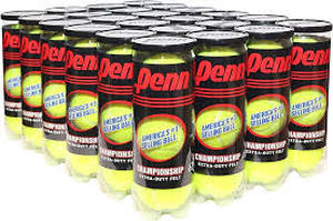 lot 59 image: Lot of 12 Penn Championship Tennis Ball Canisters 3 Balls x 12 Cans Total 36 Balls Extra Duty