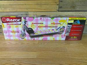 lot 85 image: Razor A Kick Scooter - Strawberry Banana