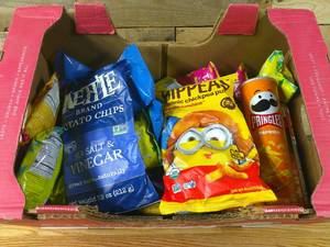 lot 5 image: Mixed Lot of Distinguished Flavored Snack Chips Crisps-Various BB Dates