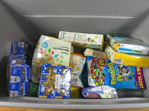 lot 13 image: Mixed Lot of Bran Crackers Snacks Cereals