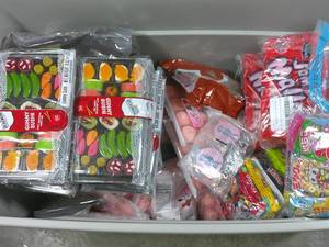 lot 67 image: Huge Bulk Lot of Japanese and Cultural Candies & Snack Foods-Various BB Dates