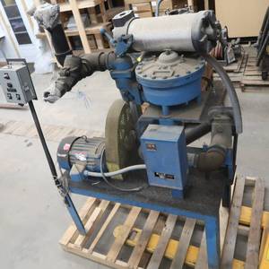 CYLINDER TESTING STATION WITH DAYTON TRI-VOLT MOTOR
