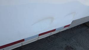lot 1 image: 2013 Stealth 8 x 24 Enclosed Trailer With Flip Down Ramp