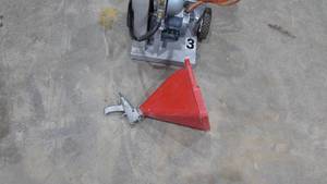 lot 45 image: Texture Machine With Gun and Hopper