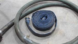 lot 60 image: (1) Suction Hose With Filter and (1) 50 Discharge Hose