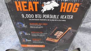 lot 76 image: Heat Hog 9,000 BTU LP Portable Heater