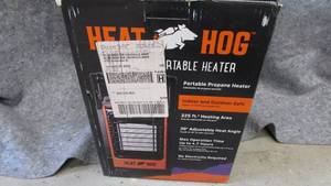 lot 78 image: Heat Hog 9,000 BTU Portable Propane Heater