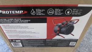 lot 85 image: ProTemp 3000W240V Turbo Electric Heater