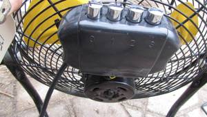 lot 107 image: Master 12 High Velocity Direct Drive Floor Fan  NIB