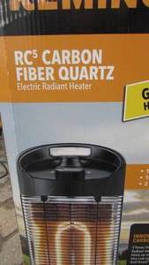 lot 113 image: Remington 1200 W Electric Space Heater - 120V