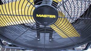 lot 114 image: Master 24 Direct Drive Cradle Drum Fan - Tiltable