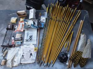 lot 16 image: Vintage Archery Supplies, Arrows, Broadheads, Feathers and More.