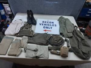 lot 23 image: Vintage Military Gear