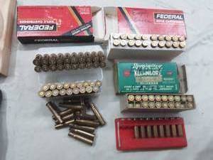 lot 56 image: (100) .308 Empty Brass for Reloading