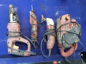 lot 76 image: 2 Chicago Electric Saws and 2 Sanders