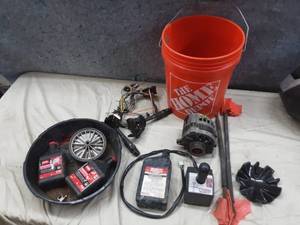 lot 92 image: Boss snow plow Joystick and other Automotive parts