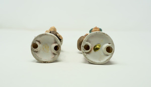 2 Vintage figurines (china) Elderly Couple
