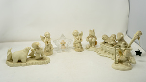 Seven Winter Wonders A Collection of Vintage Department 56 Snowbabies