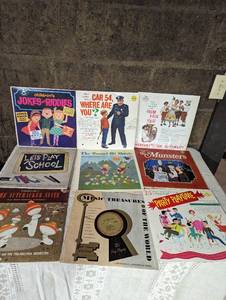 Large Vintage Vinyl Record Group  40s