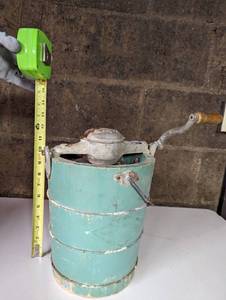 Antique Ice Cream Maker (in box)