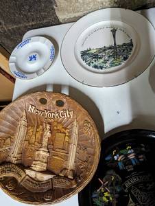Vintage Misc. collector International Plates